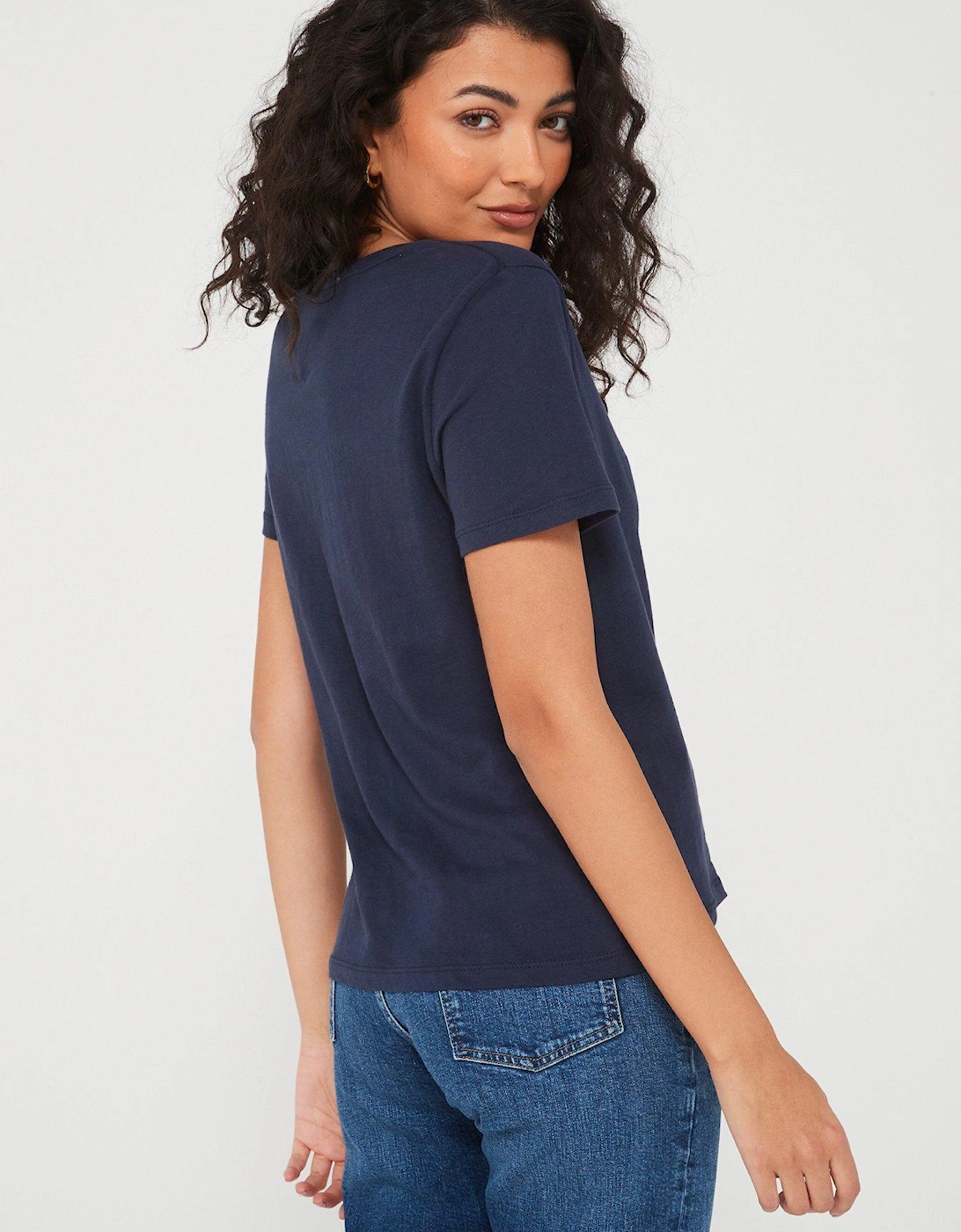 Soft Jersey T-shirt - Navy