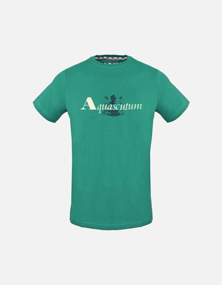Brand Aldis Logo Green T-Shirt