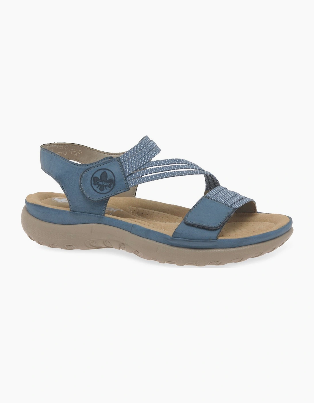 Rieker Women's Locket Womens Sandals - Blue - Size: 6.5