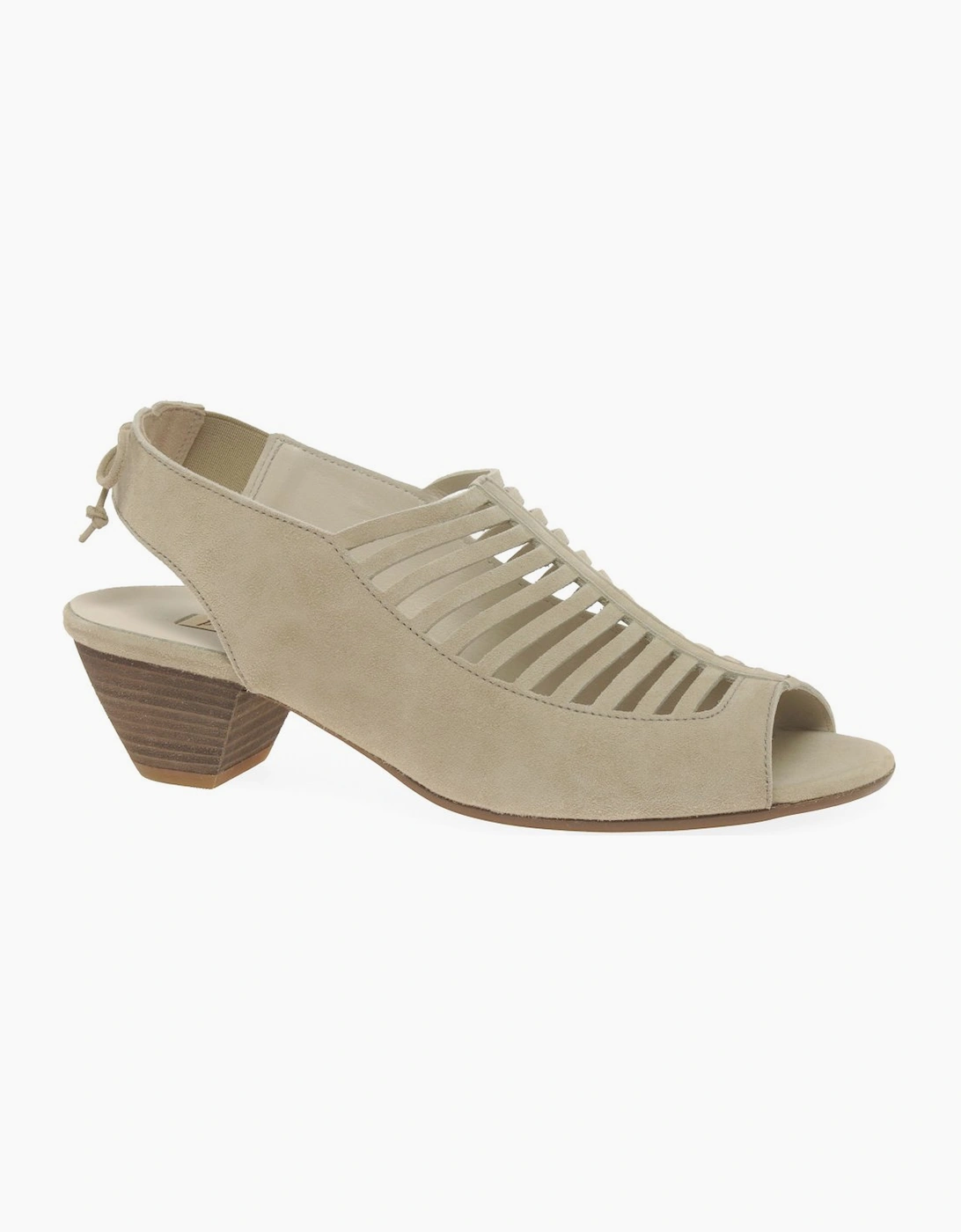 Paul Green Women's Hazel Womens Peep Toe Sandals - Tan - Size: 4.5