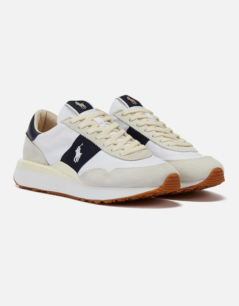 Train 89  Mens White / Newport Trainers