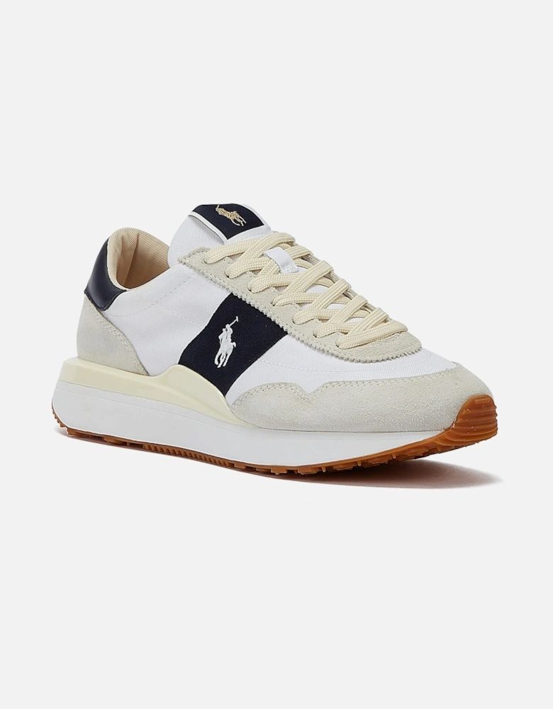 Train 89  Mens White / Newport Trainers