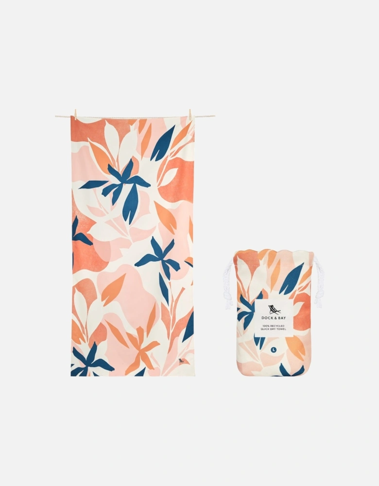 Beach Towel XL - Terracotta Tropics