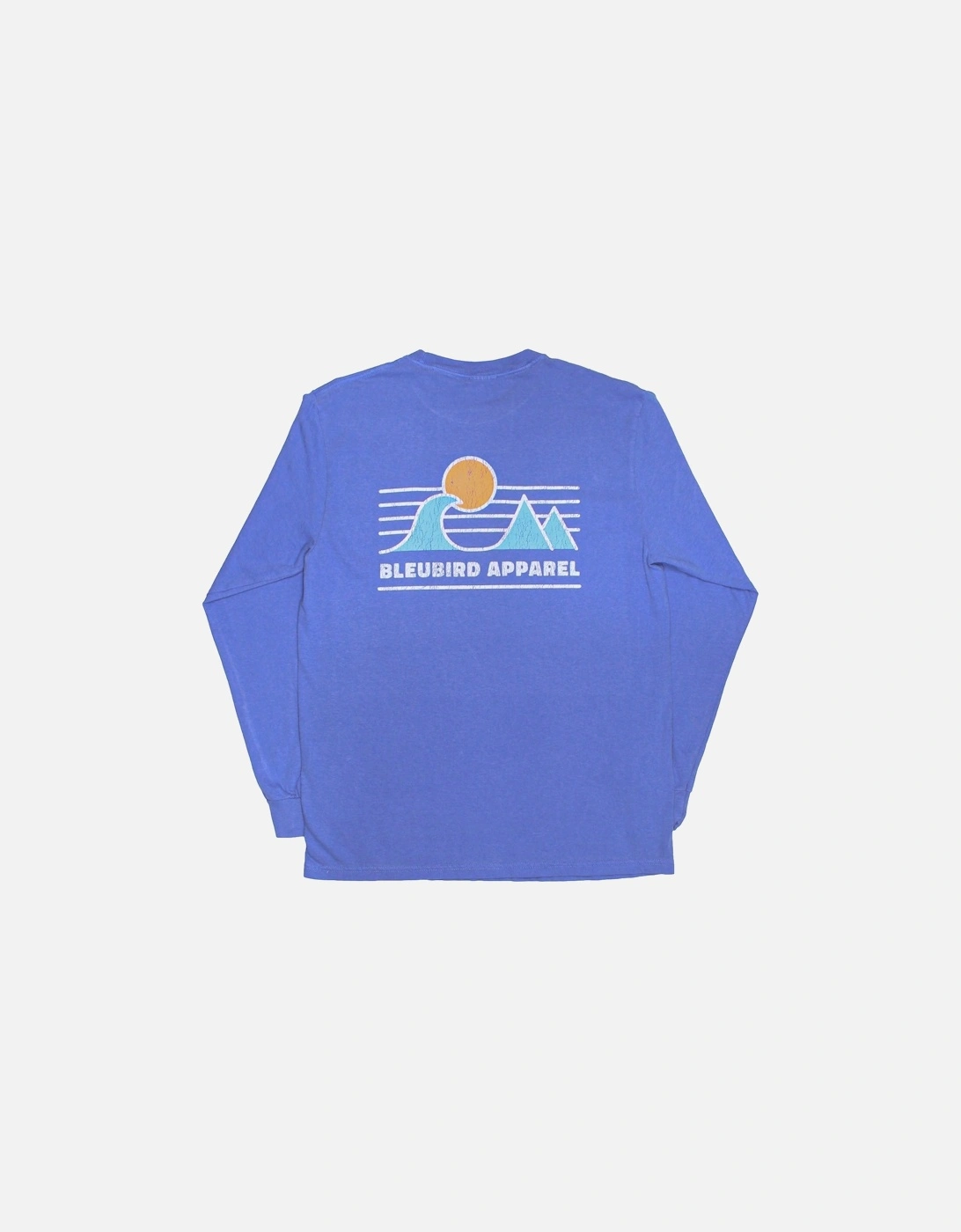 Unisex Horizon Long Sleeve T-Shirt - Ocean, 4 of 3