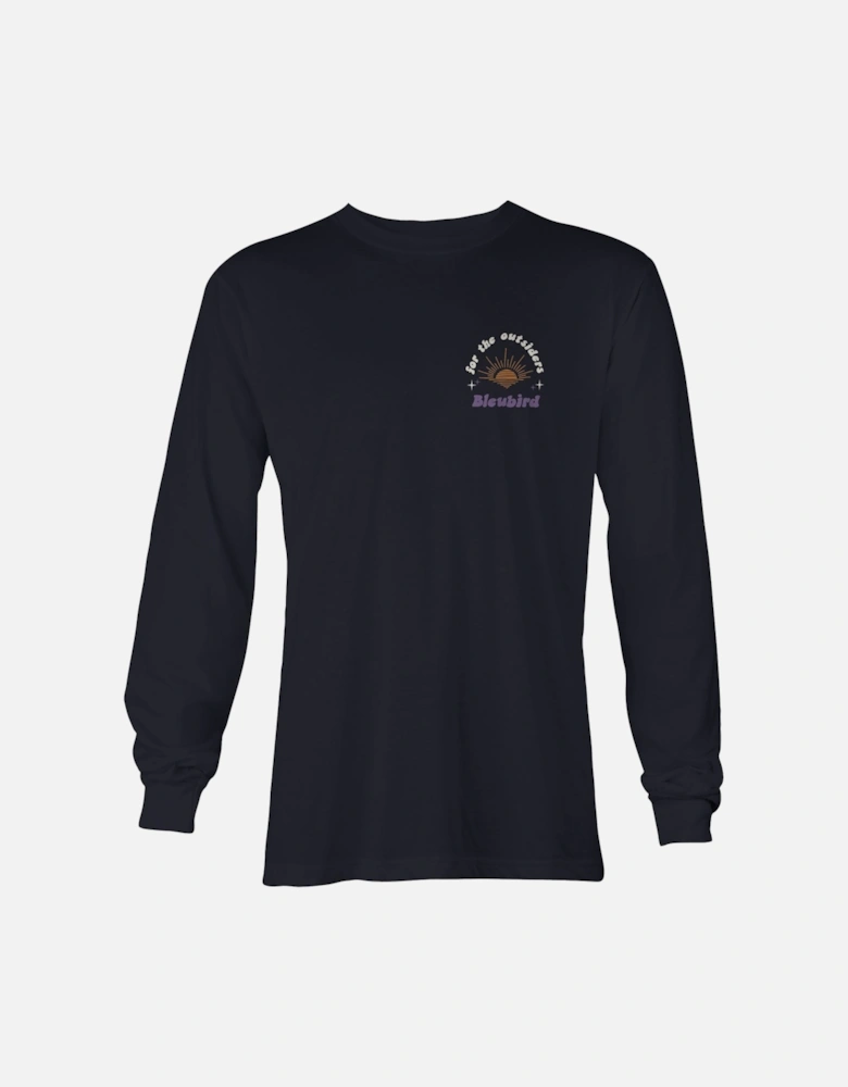 Unisex Outsider Long Sleeve T-Shirt - Navy