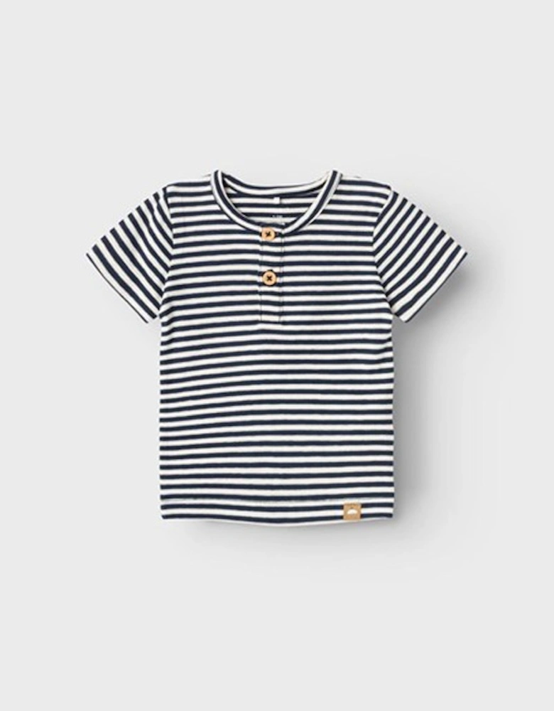 Baby Fillo Short Sleeve Top Dark Sapphire