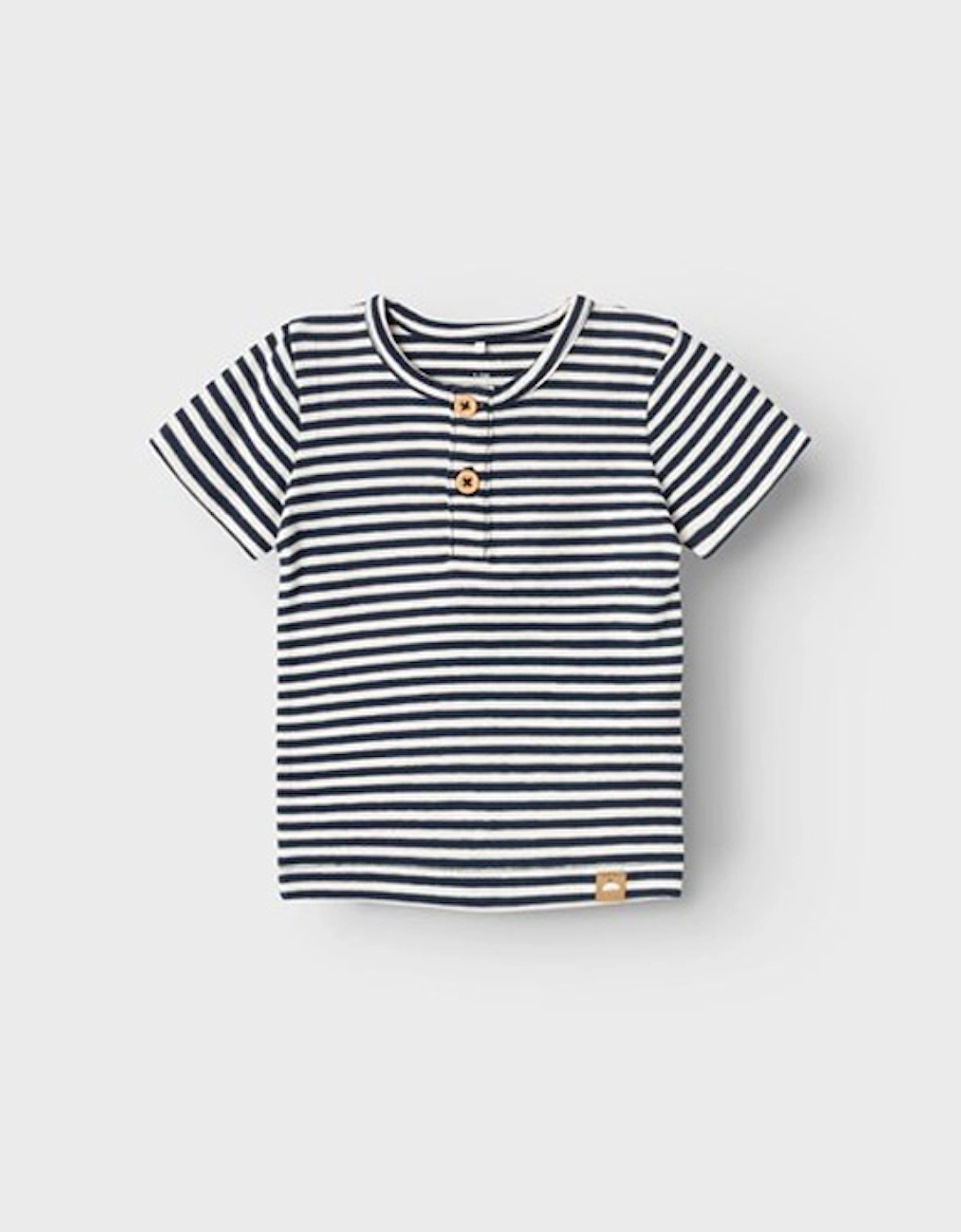 Baby Fillo Short Sleeve Top Dark Sapphire, 6 of 5