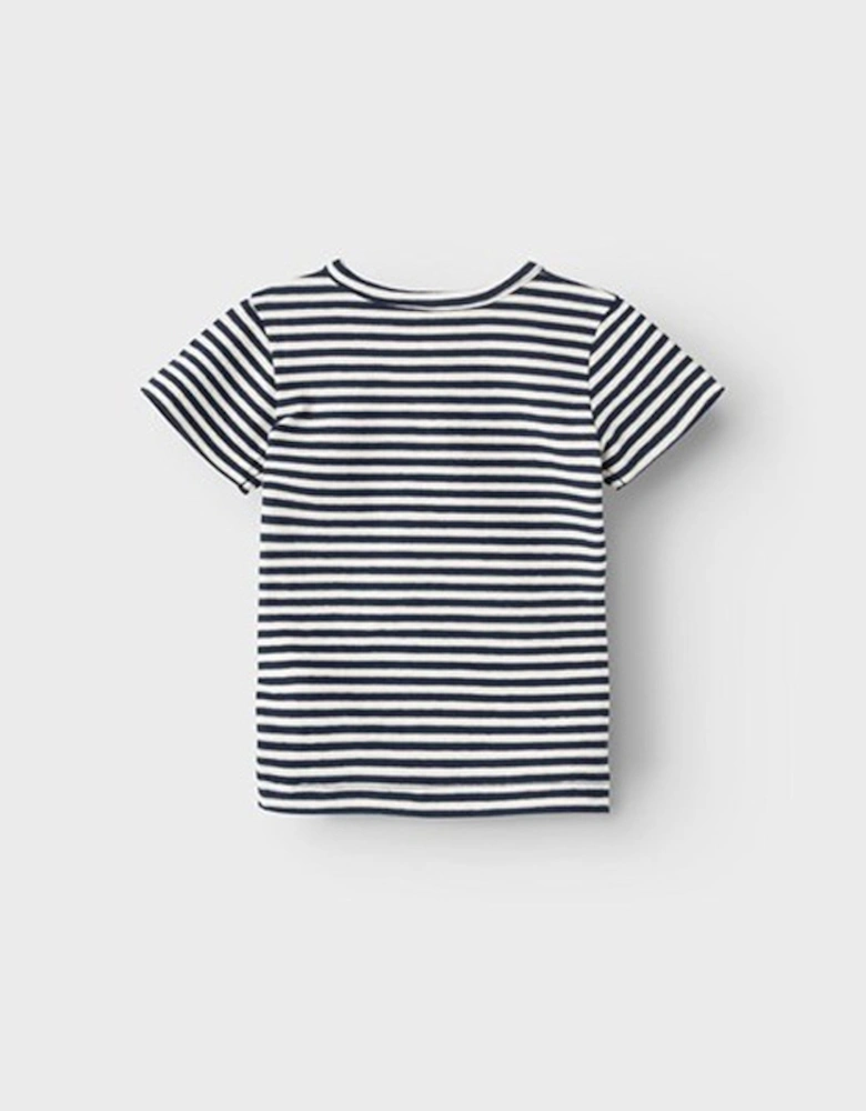 Baby Fillo Short Sleeve Top Dark Sapphire