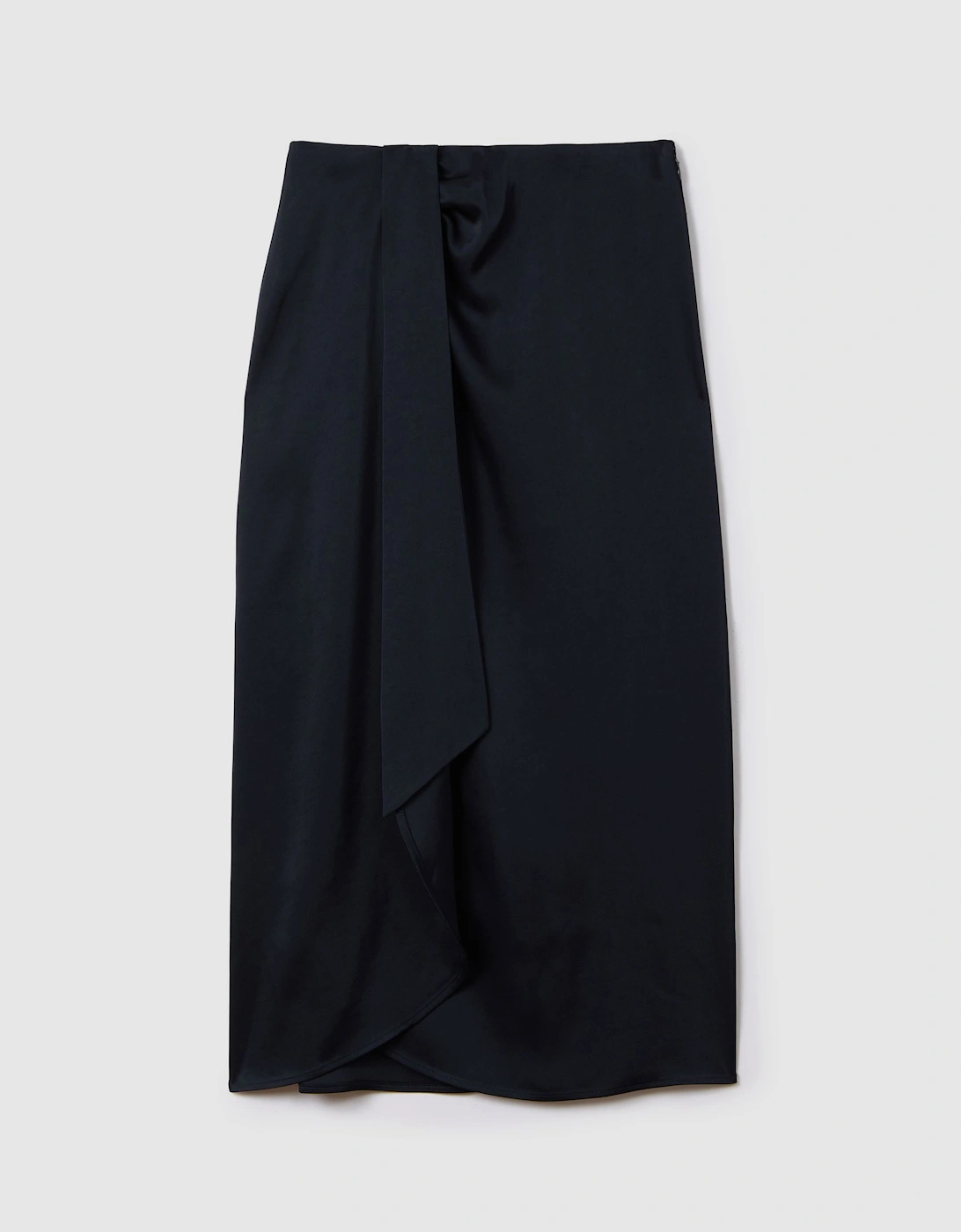 High Rise Wrap Midi Skirt, 2 of 1