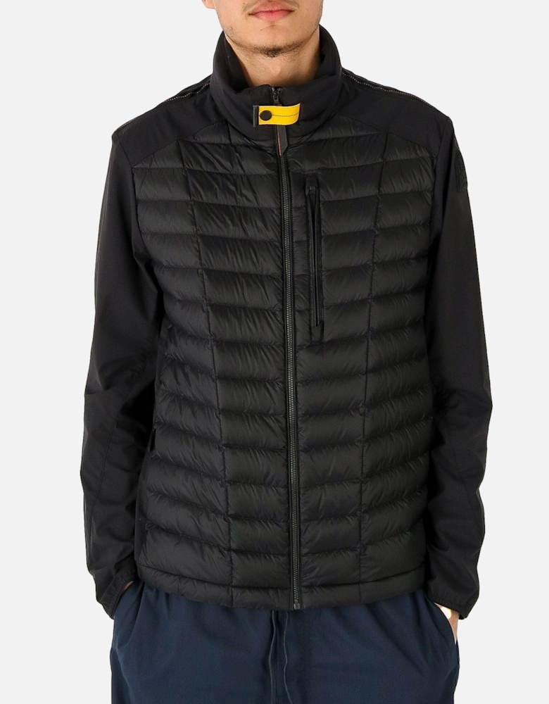 Vince Mixed Media Quilted Jacket Jacket