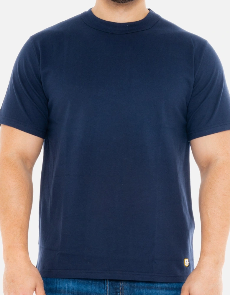Armor Lux Mens Heritage Plain T-Shirt (Coral)