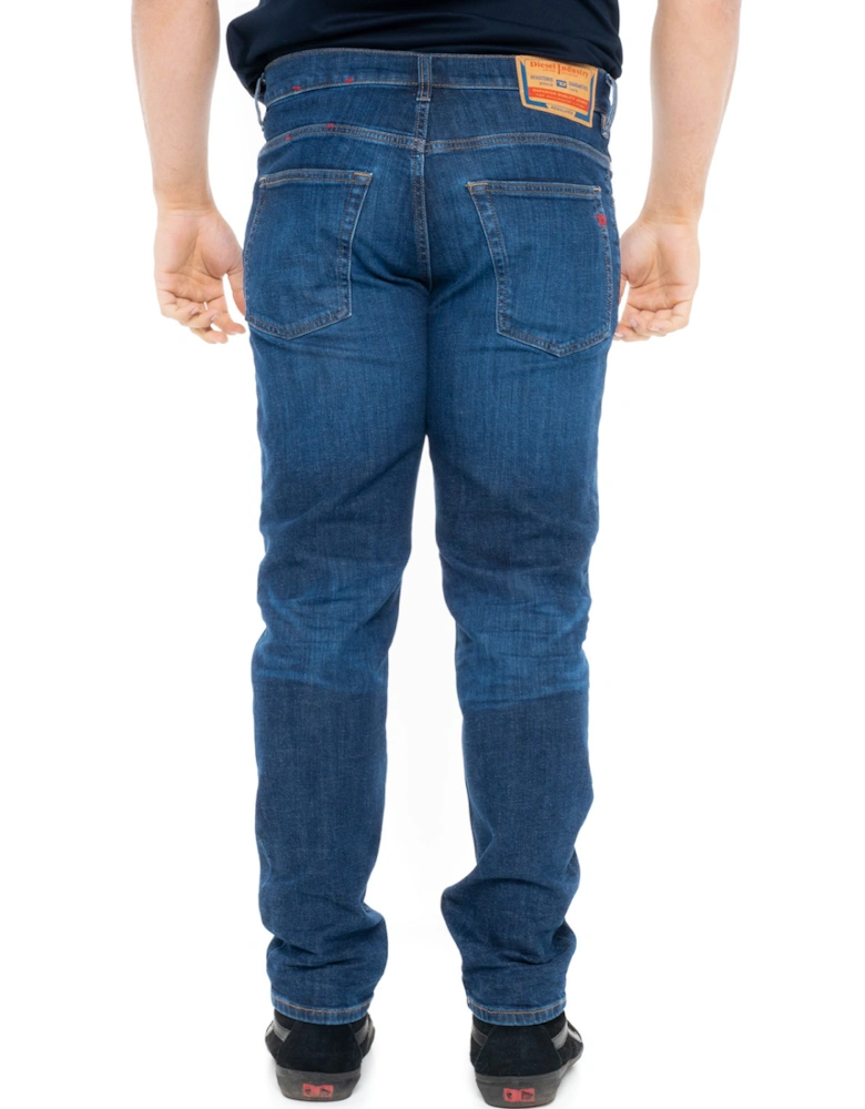 Mens 2005 D-Finning Tapered Jeans (Blue)