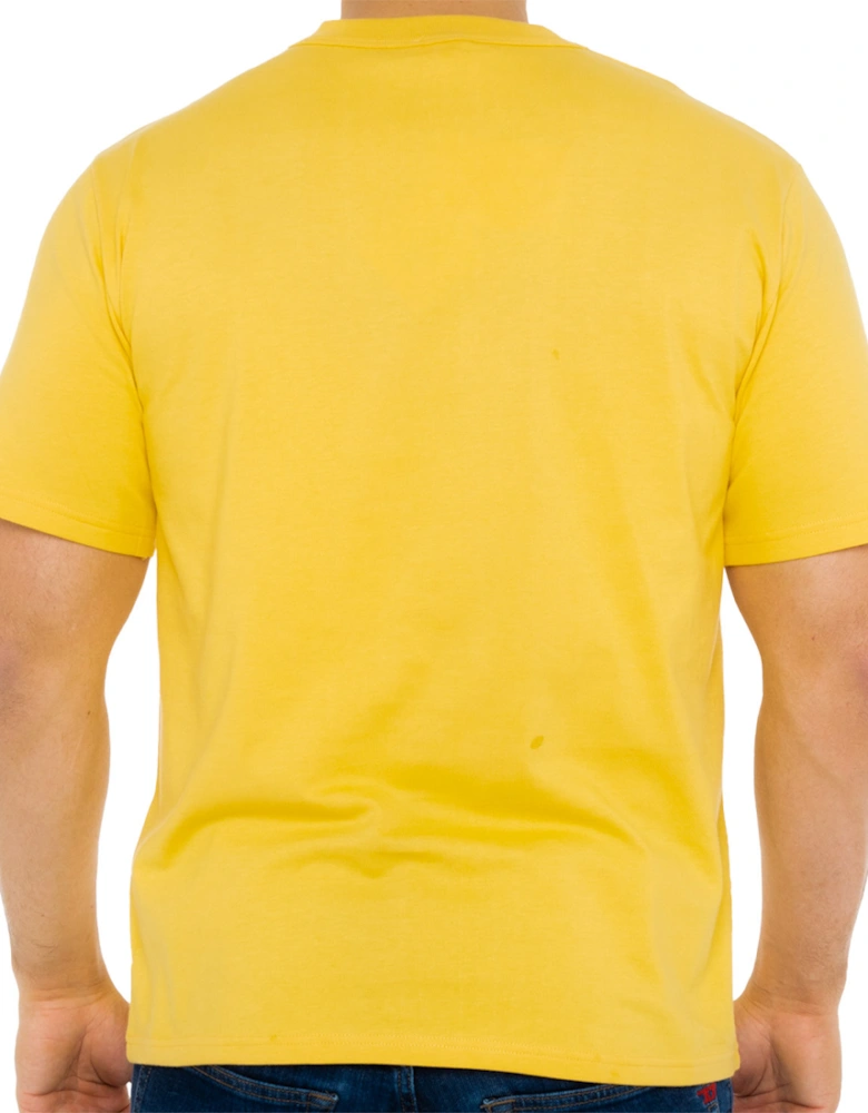 Armor Lux Mens Heritage Plain T-Shirt (Yellow)