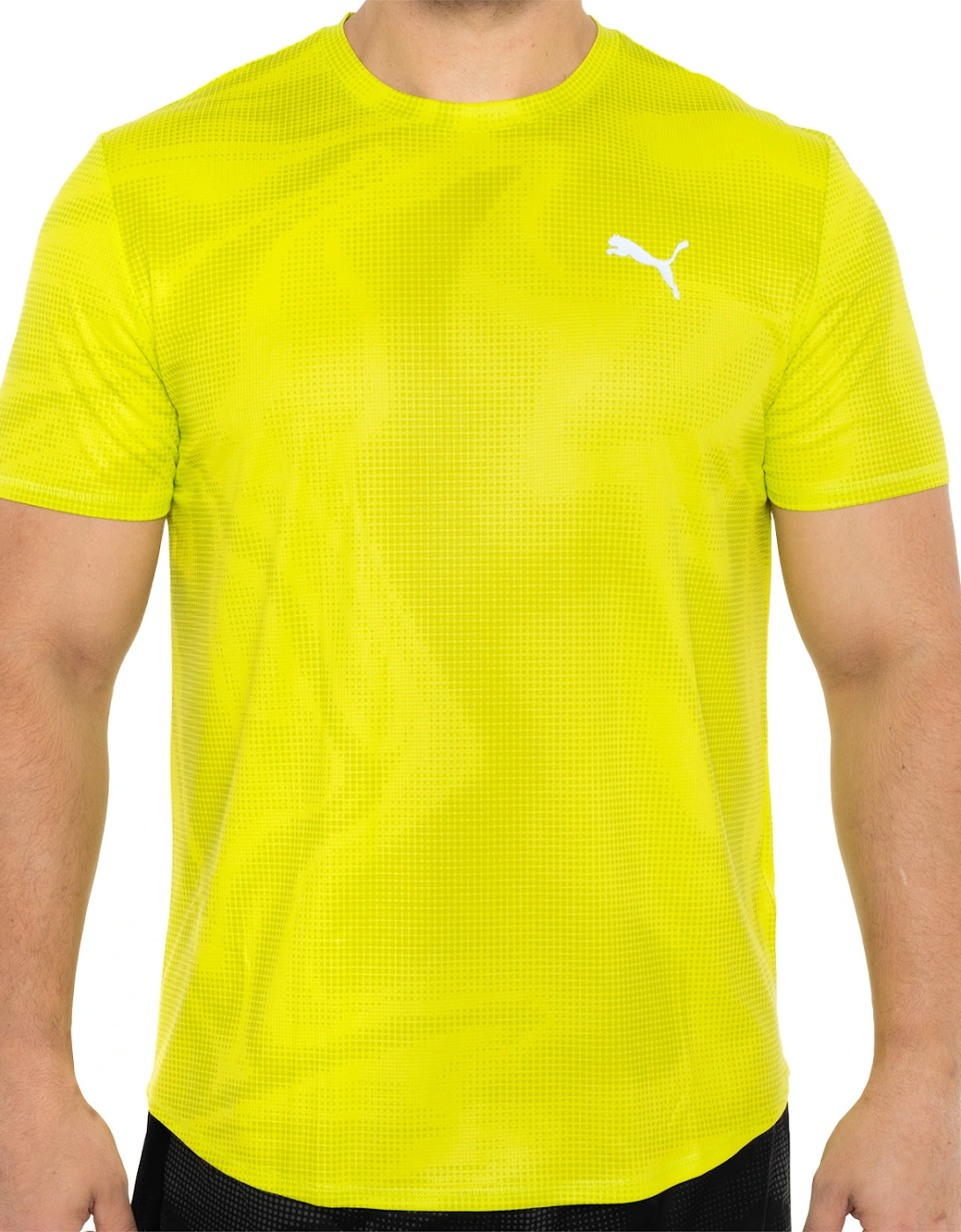 Mens Run Favorite AOP T-Shirt (Lime), 7 of 6