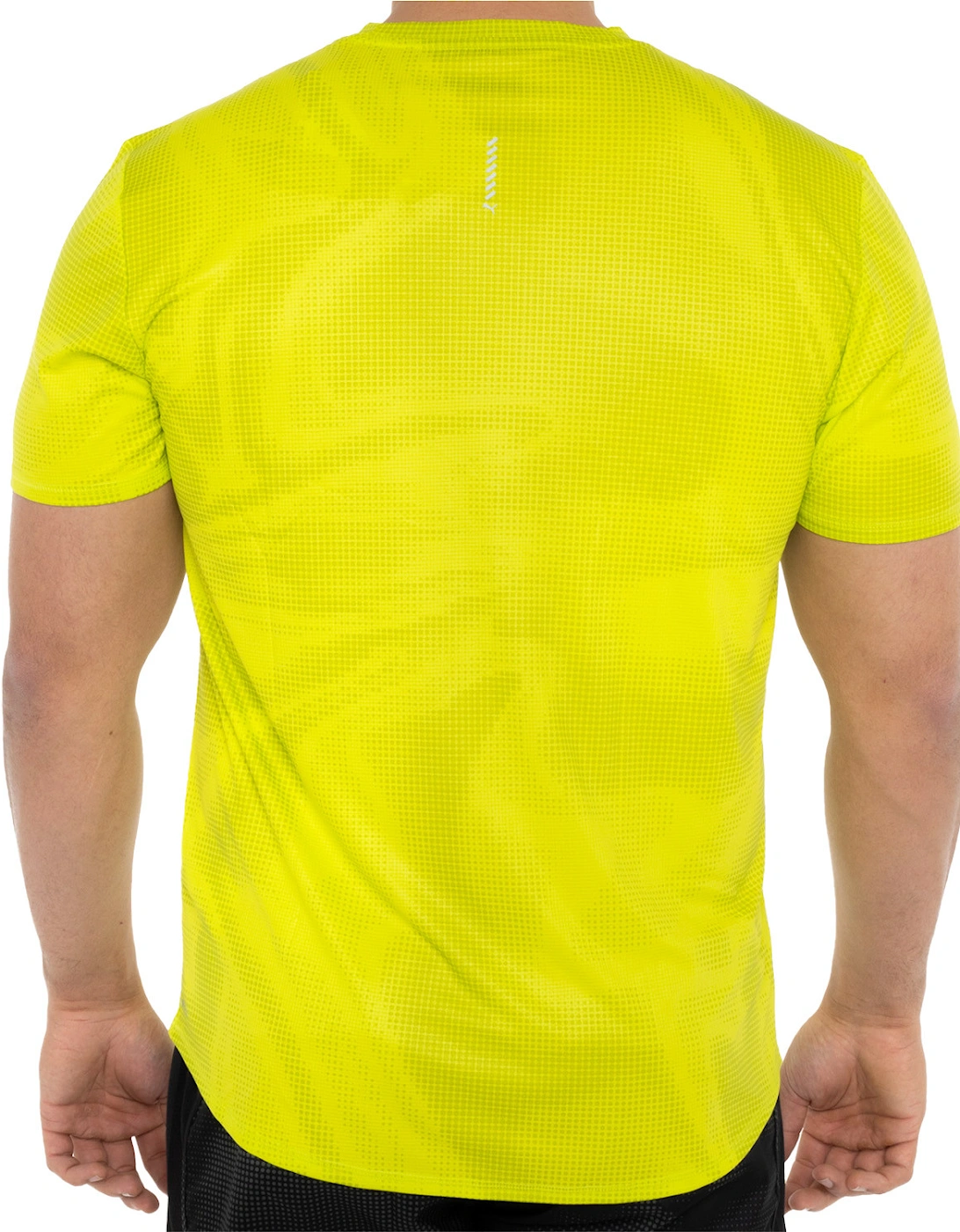 Mens Run Favorite AOP T-Shirt (Lime)