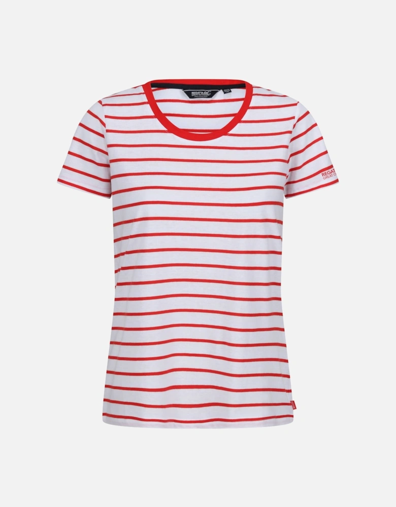 Womens/Ladies Filandra VIII Stripe T-Shirt