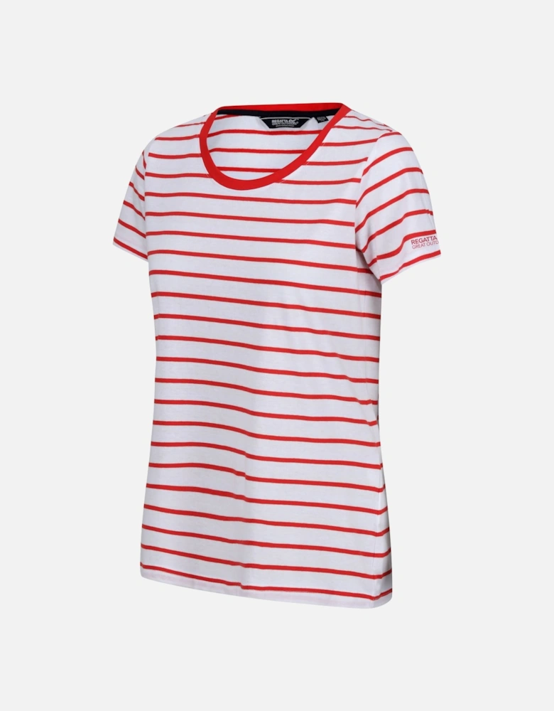 Womens/Ladies Filandra VIII Stripe T-Shirt