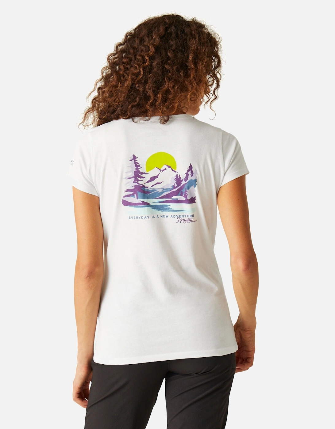 Womens/Ladies Breezed IV Back Print T-Shirt