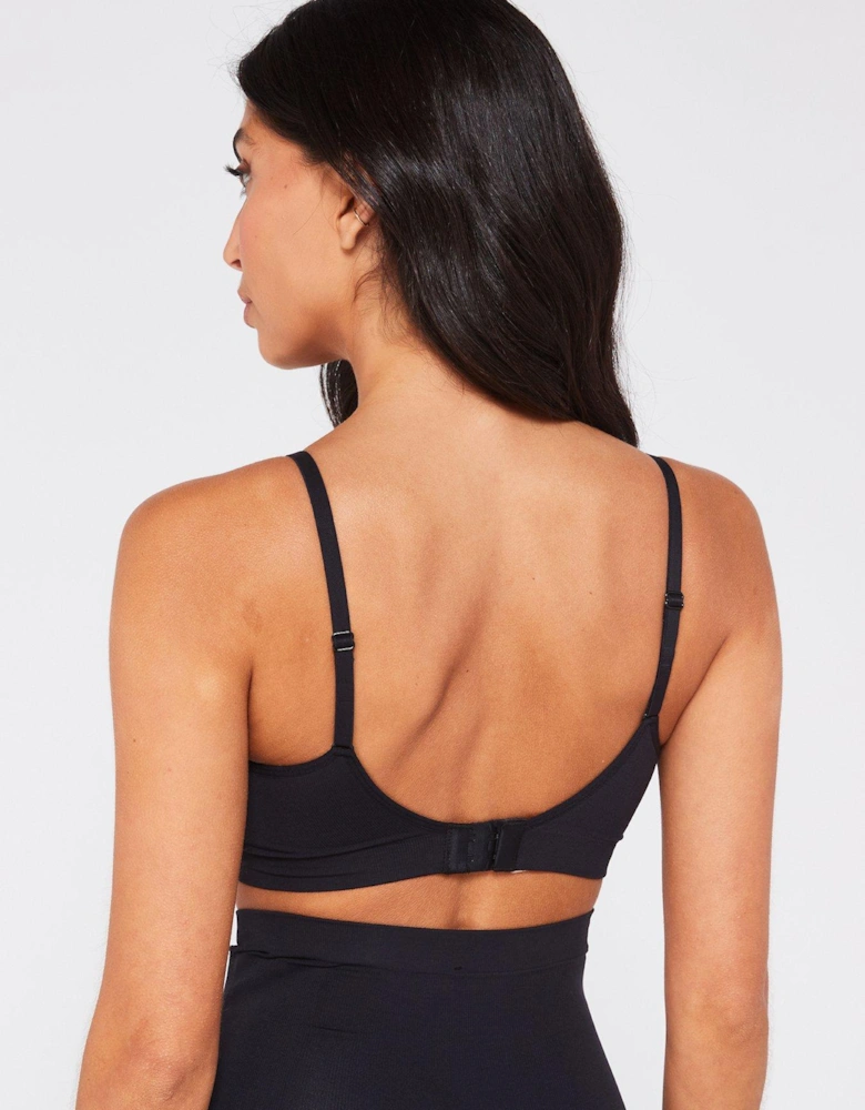 Light Padded Bralette - Black