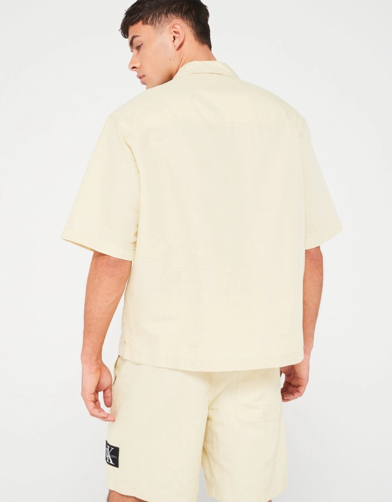 Linen Ss Shirt