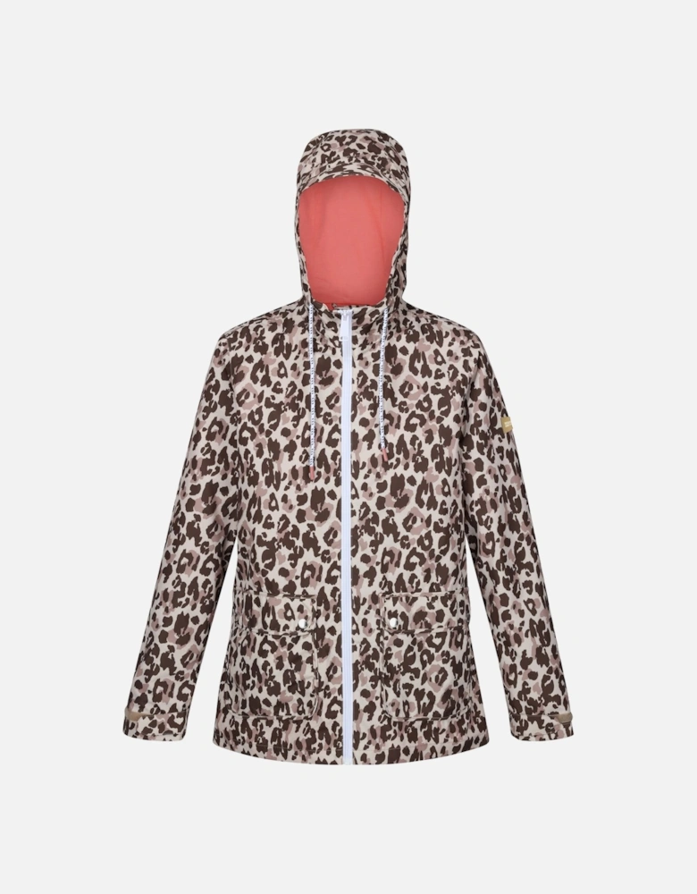 Womens/Ladies Bayletta Leopard Print Waterproof Jacket