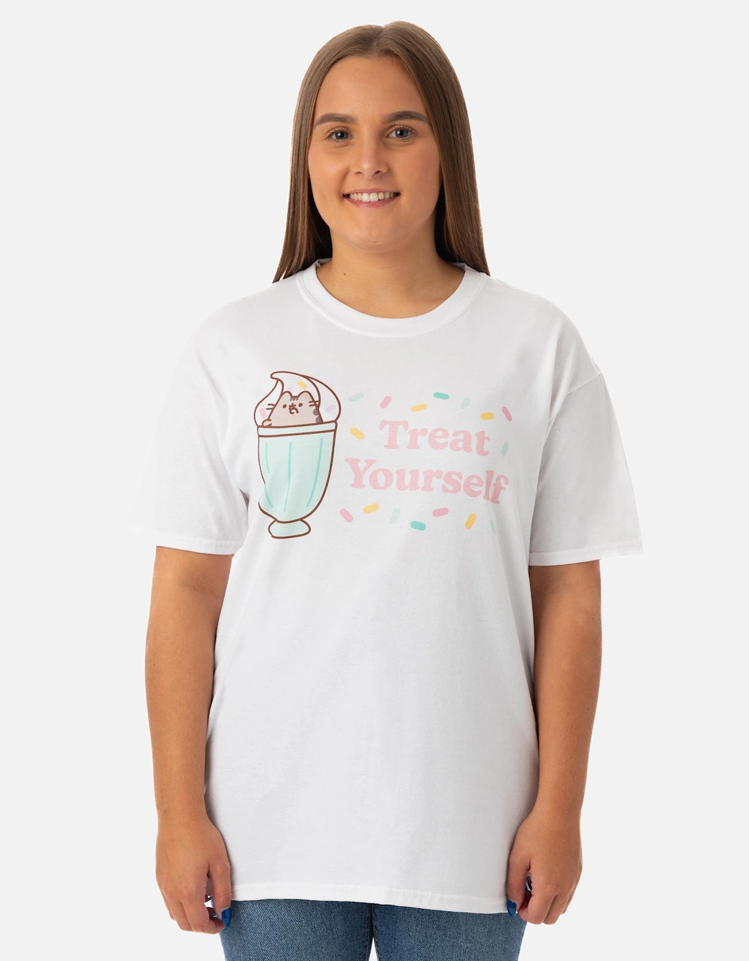 Womens/Ladies Treat Yourself T-Shirt, 4 of 3