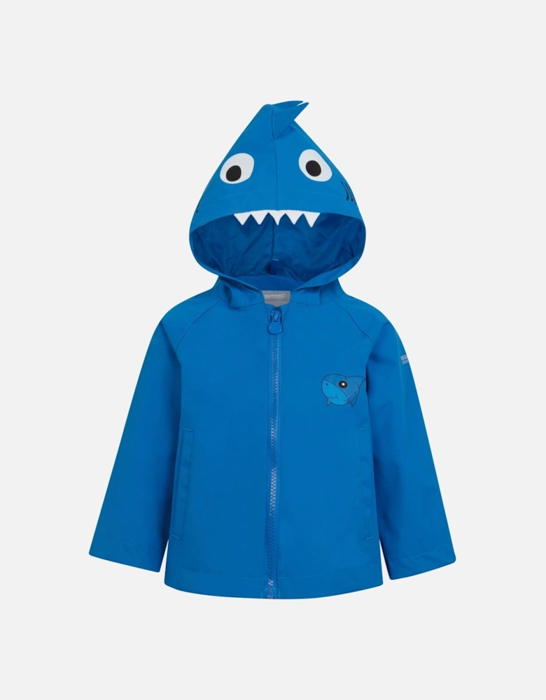 Childrens/Kids Bubbles The Shark Waterproof Jacket