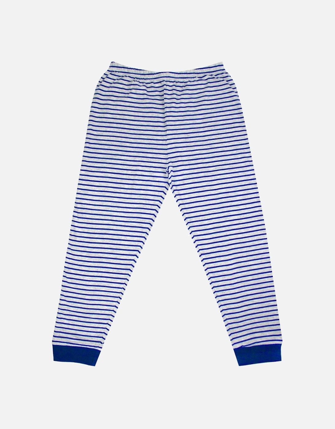 Childrens/Kids Contrast Striped Lounge Pants, 2 of 1