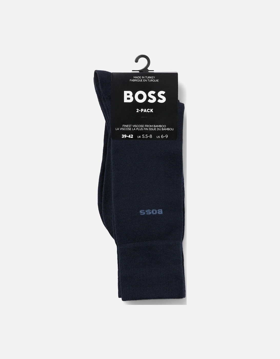 BOSS Black 2P RS VI Bamboo Socks 10249328 401 Dark Blue