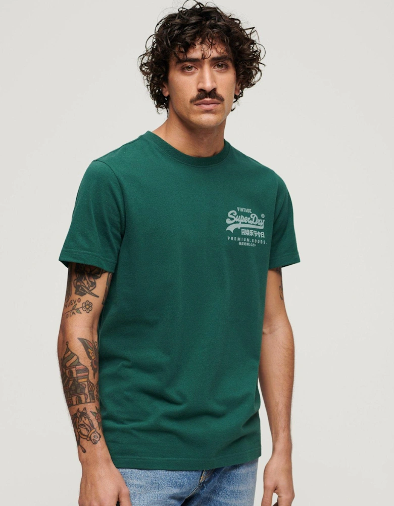 Classic Vintage Logo Heritage T-shirt - Dark Green