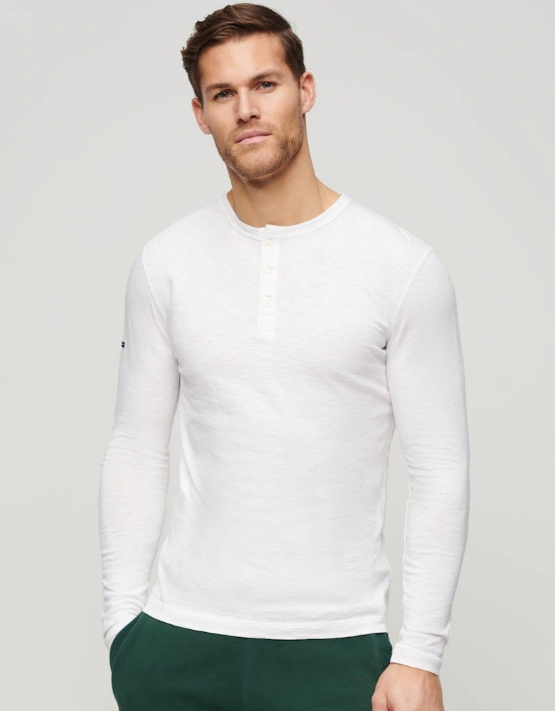 Long Sleeve Jersey T-shirt - White