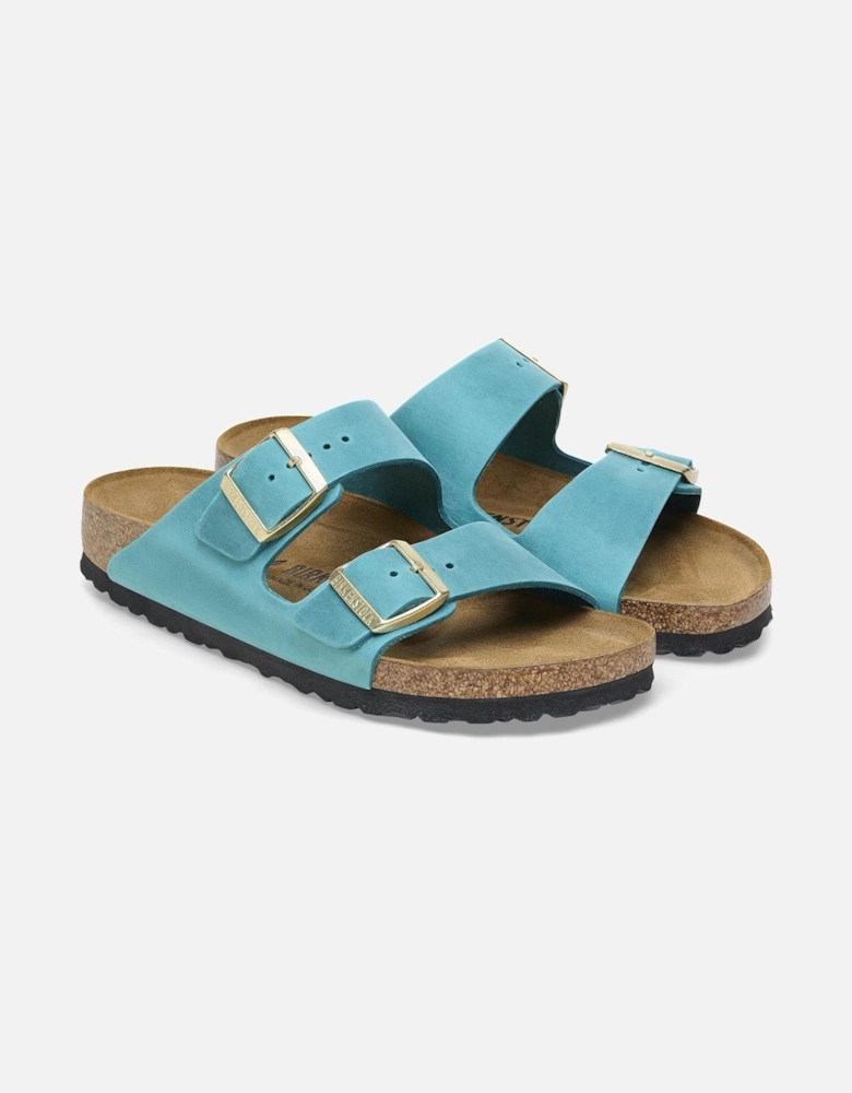 Oiled Nubuck Leather Womens Sandals