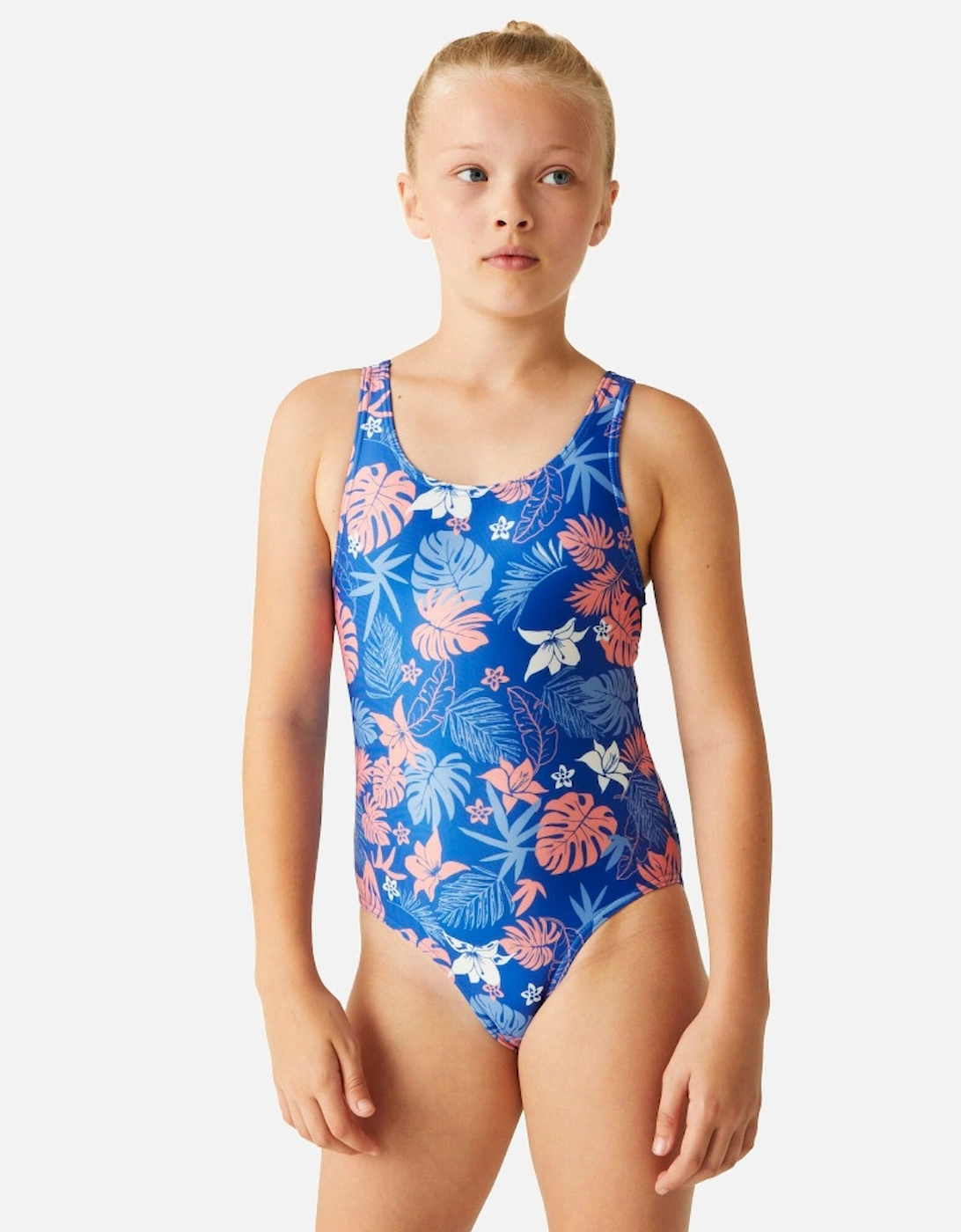 Girls Katrisse Quick Dry One Piece Swimming Costume, 5 of 4