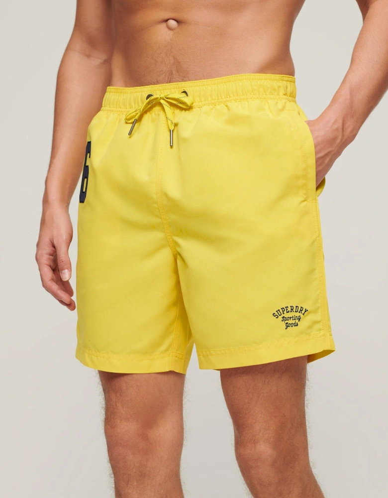 Vintage Polo 17'' Swim Shorts - Yellow