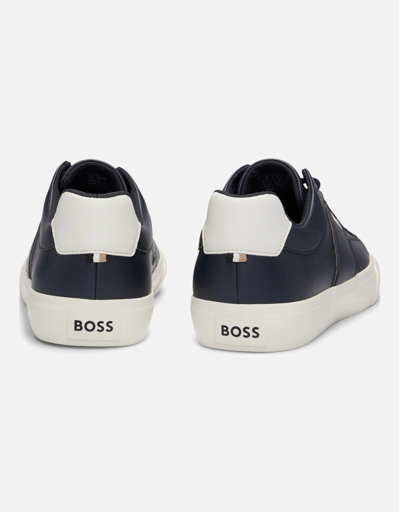 BOSS Black Aiden_Tenn_flpp Trainers 10249168 401 Dark Blue