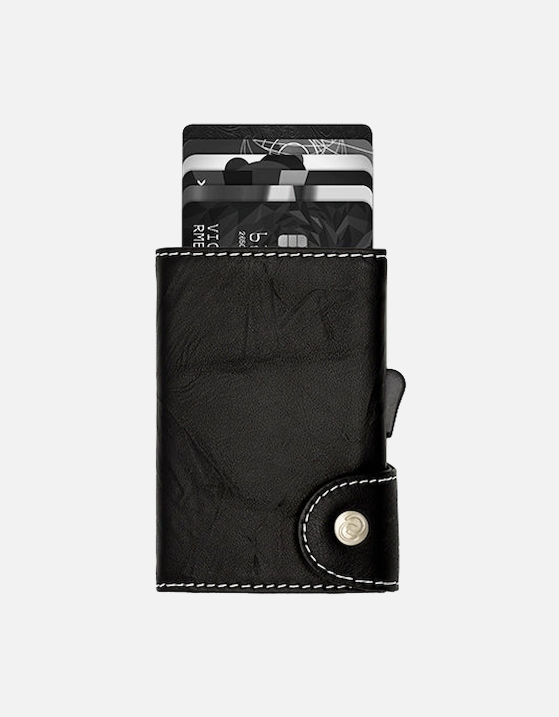 Wallet/Cardholder Classic Leather Black/White, 3 of 2