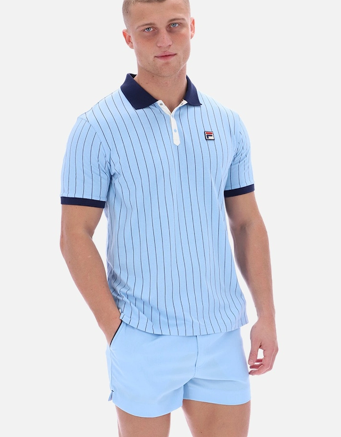 Men's BB1 Classic Vintage Stripe Polo Shirt, 3 of 2