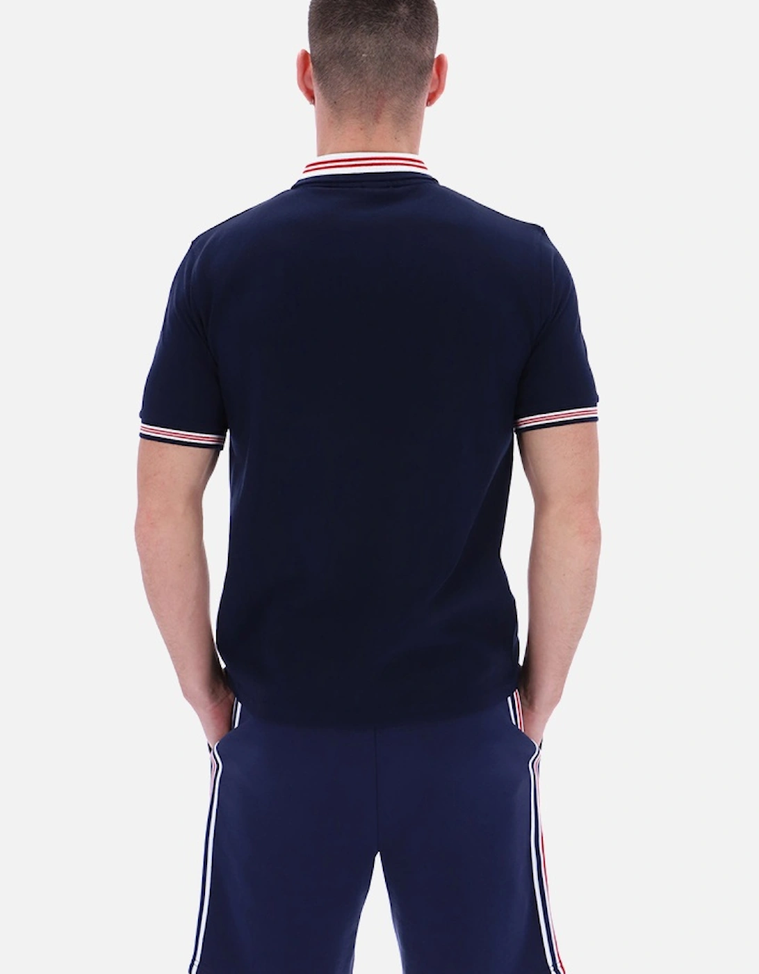 Men's Faraz Tipped Rib Polo Short