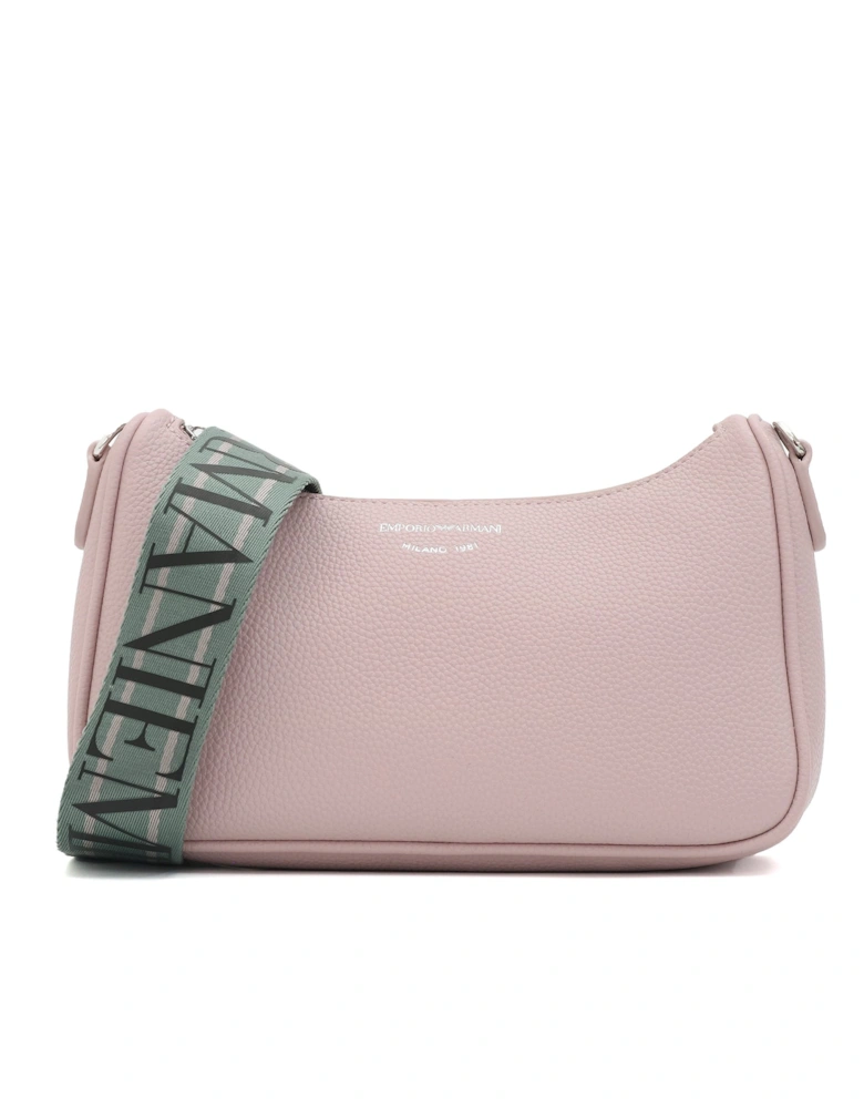 Crossbody Pink Baguette Bag