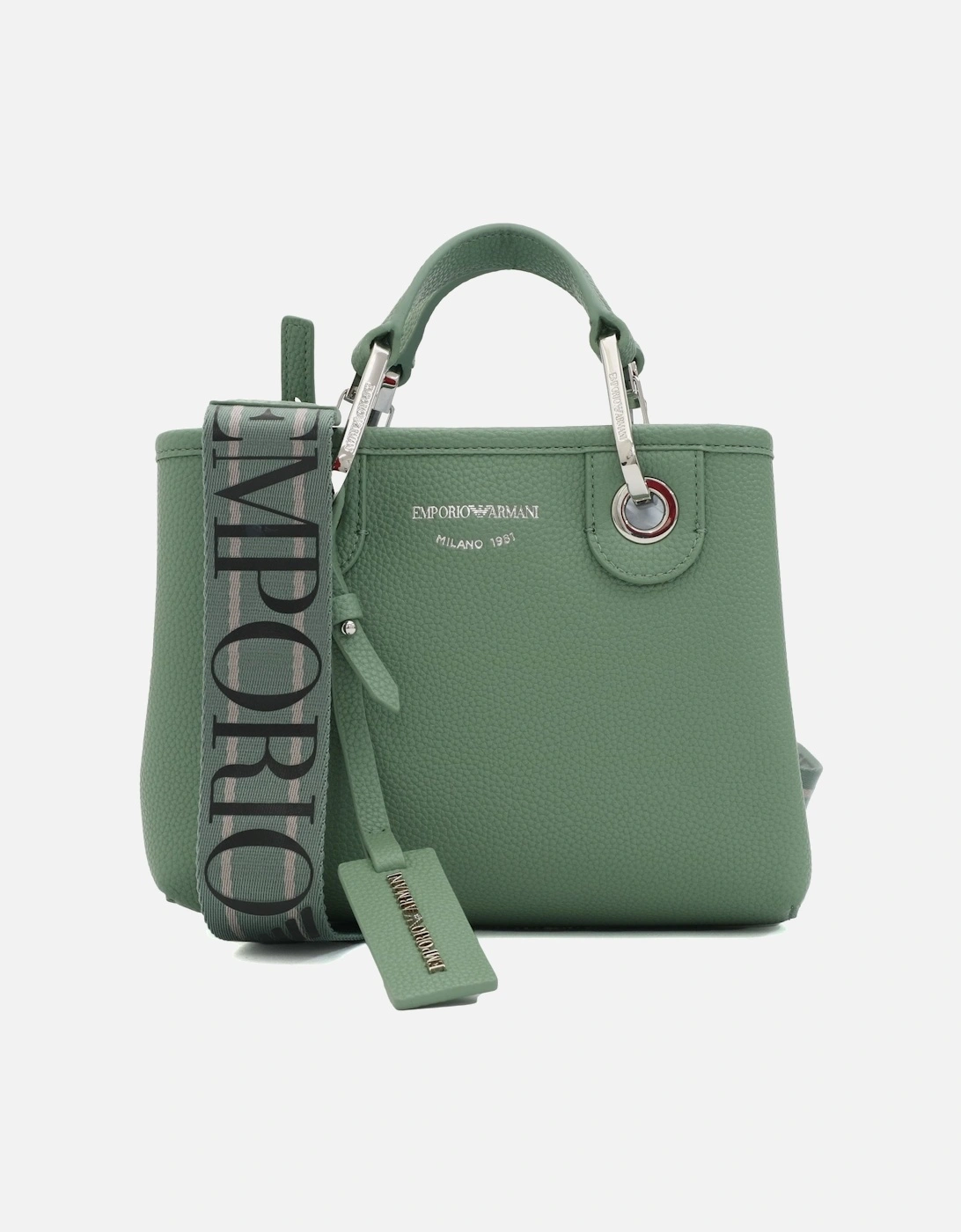 Mini Green Shopper Bag, 6 of 5