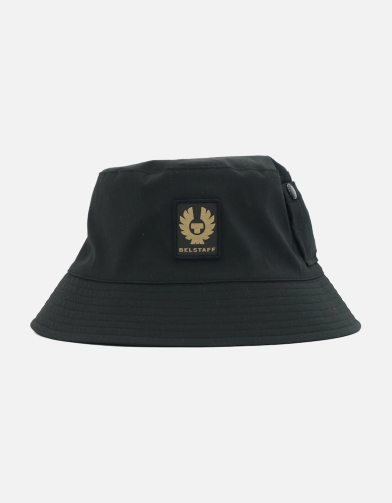 Castmaster Side Pocket Black Bucket Hat