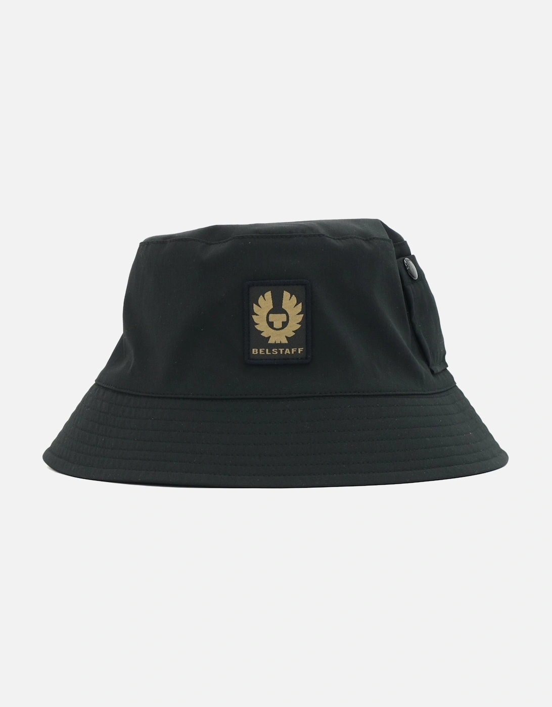 Castmaster Side Pocket Black Bucket Hat, 3 of 2