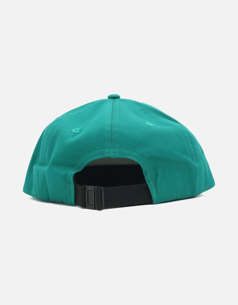 Chainstitch Service Embroidered Teal Cap
