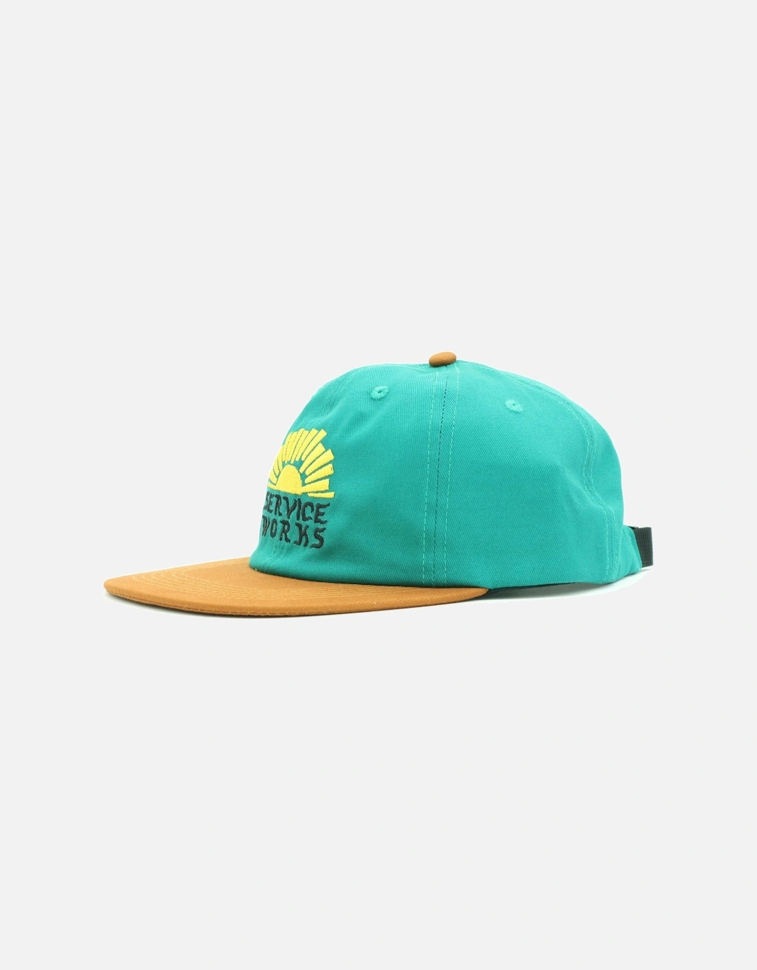 Sunnyside Up Teal Cap