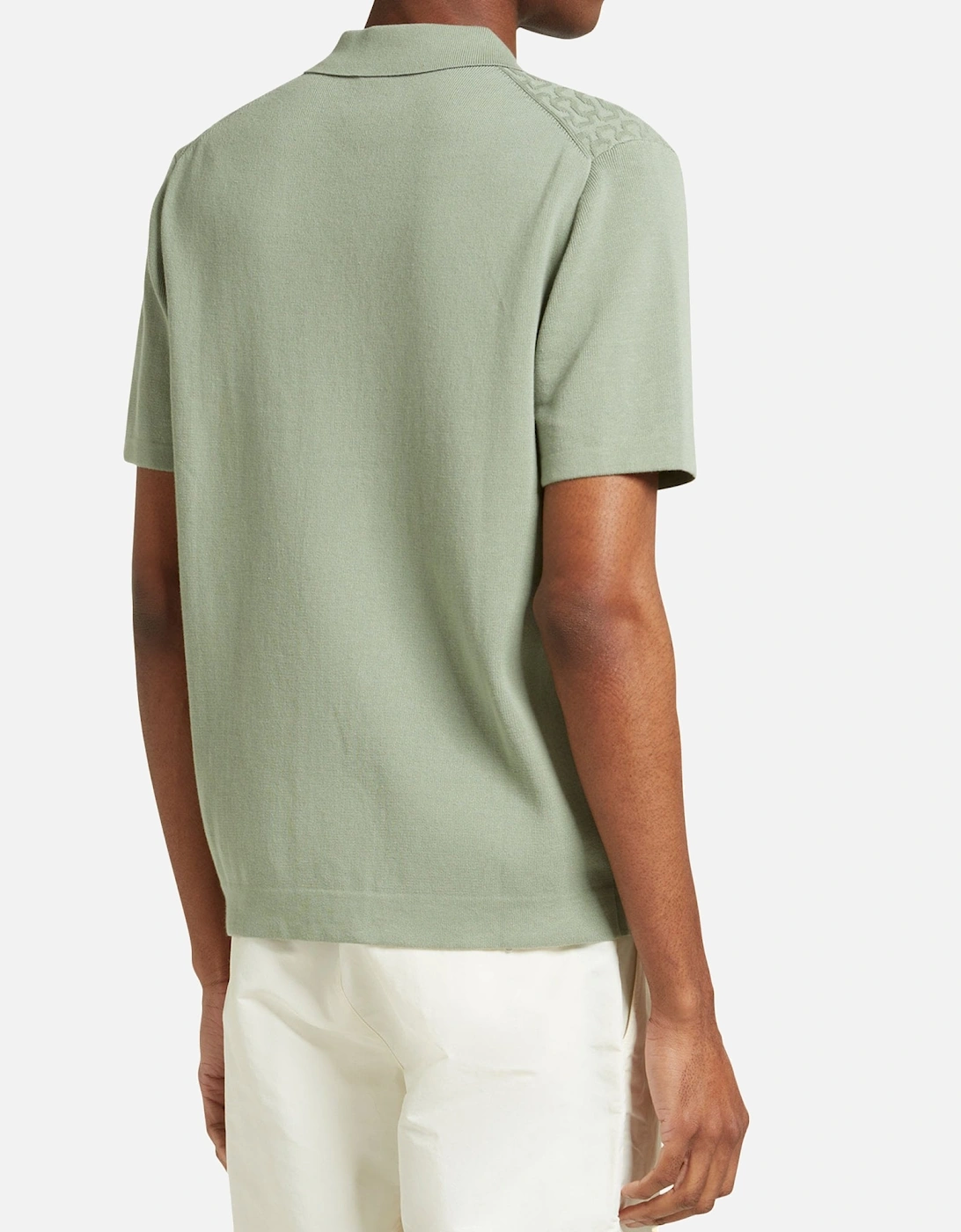 Link Knitted Sage Green Shirt