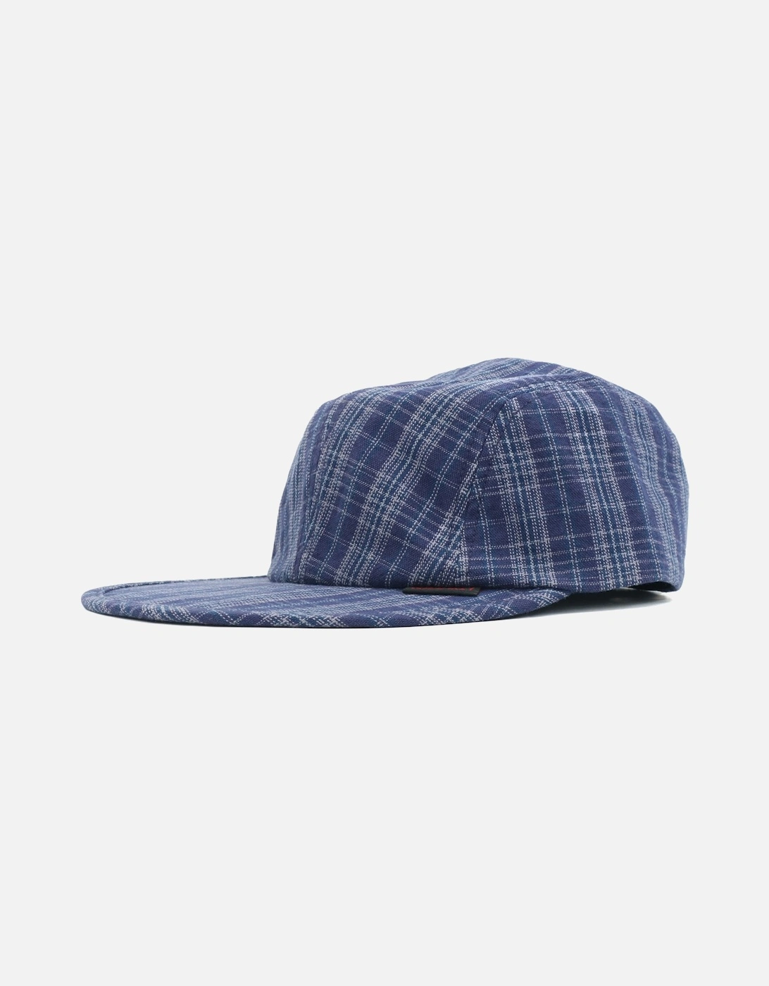 Long Bill Blue Cheque Cap