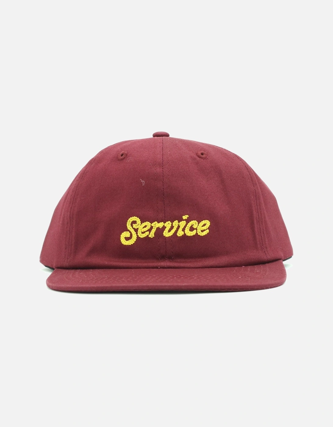 Chainstitch Service Embroidered Burgandy Cap, 4 of 3