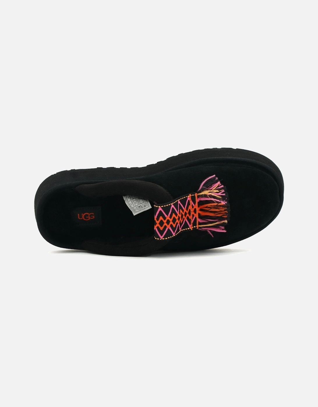 Tazzle Black Slip On Shoe