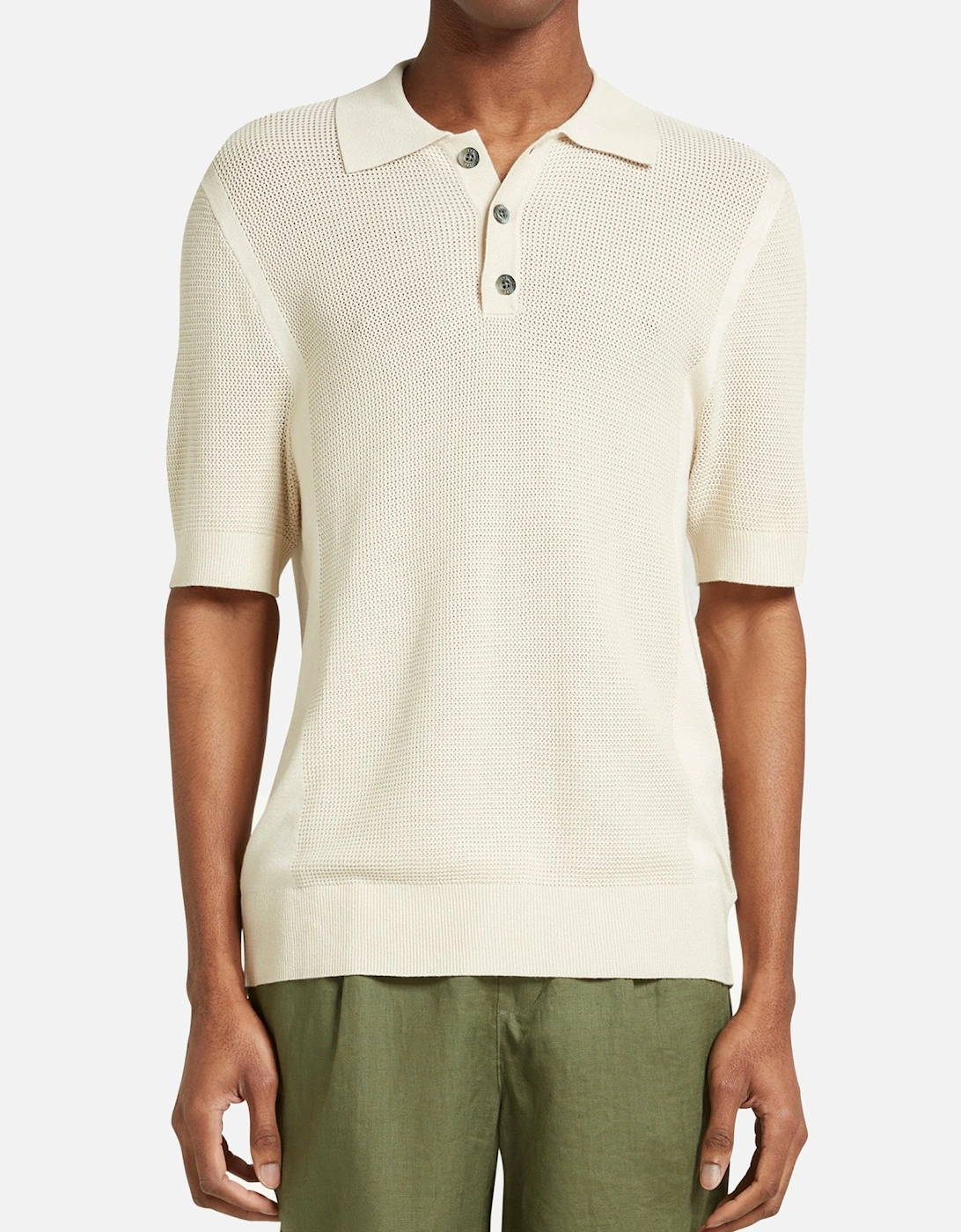 Marley Knitted Stone Polo, 5 of 4