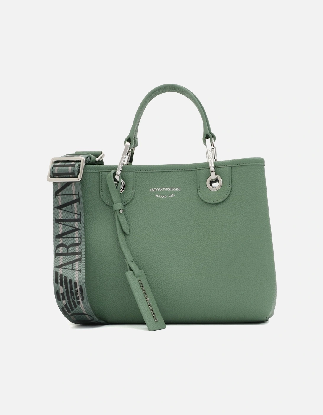 Medium Green Shopper Bag, 6 of 5
